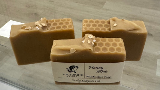 Honey Oats Soap for Sensitive Skin and Eczema