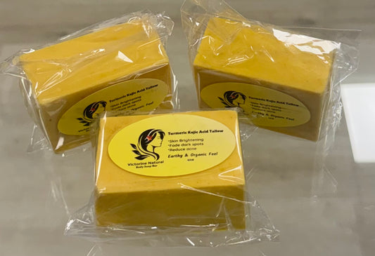 Turmeric Kojic Acid Tallow Soap